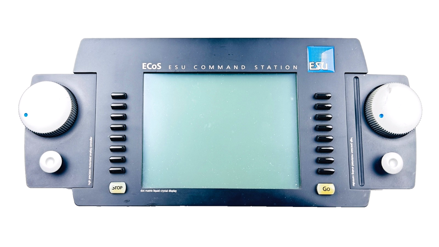 ESU ECOS 50000 COMMAND STATION DIGITAL DCC CONTROLLER - FAULTY NEEDS ATTENTION