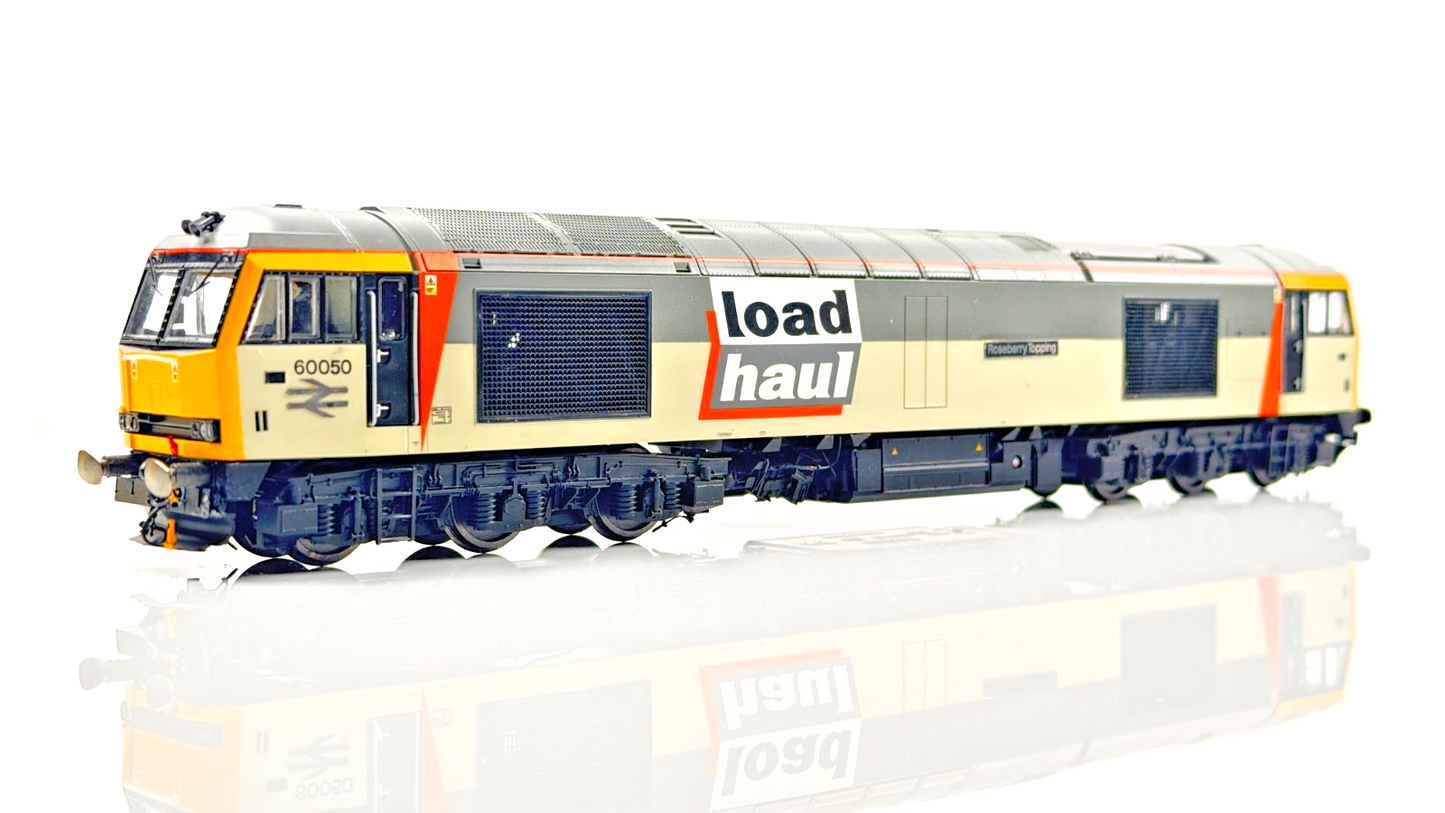 HORNBY 00 GAUGE - R3657 - CLASS 60 DIESEL 60050 LOADHAUL ROSEBERRY TOPPING - NQP