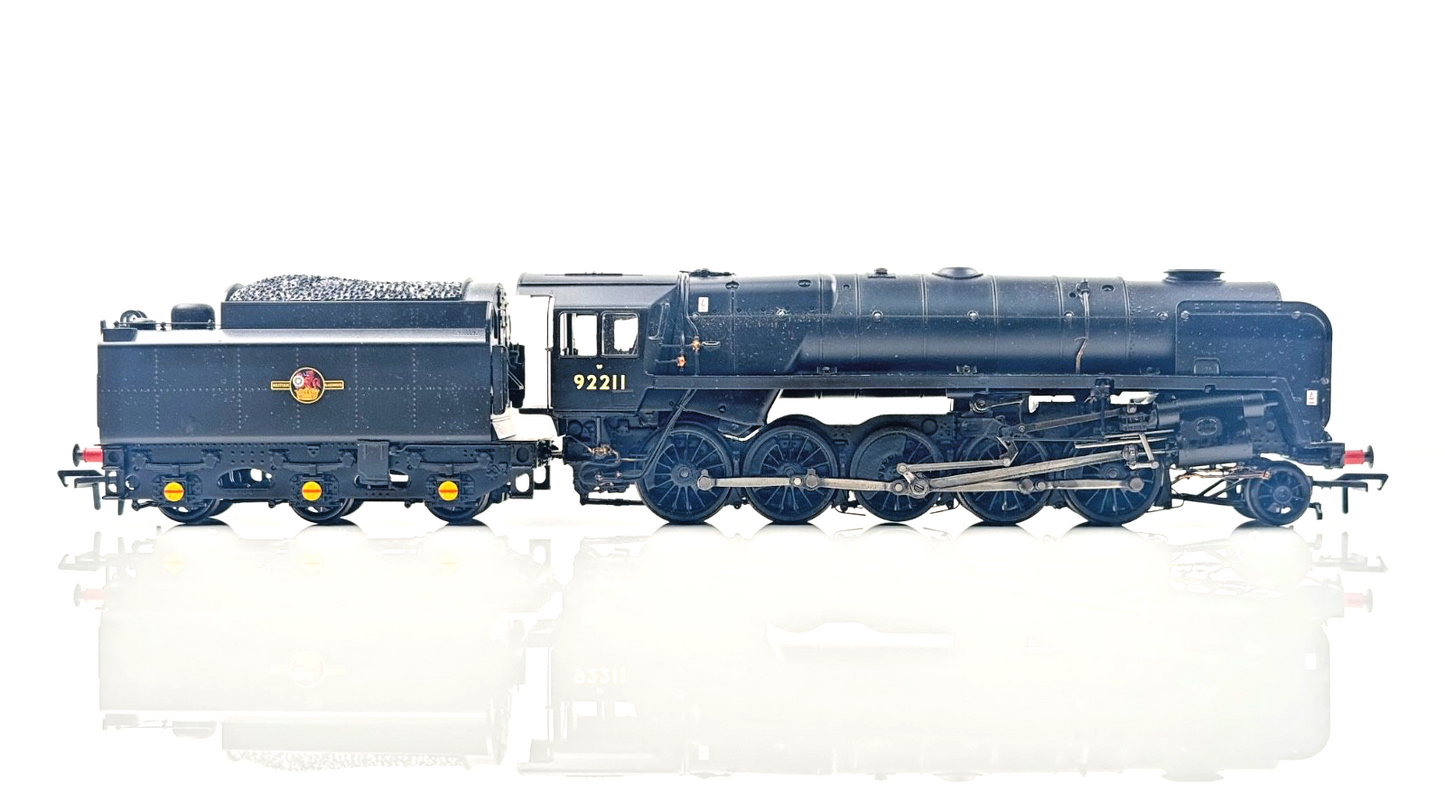 BACHMANN 00 GAUGE - 32-860 - BR STANDARD CLASS 9F 92211 BR BLACK (LATE CREST)