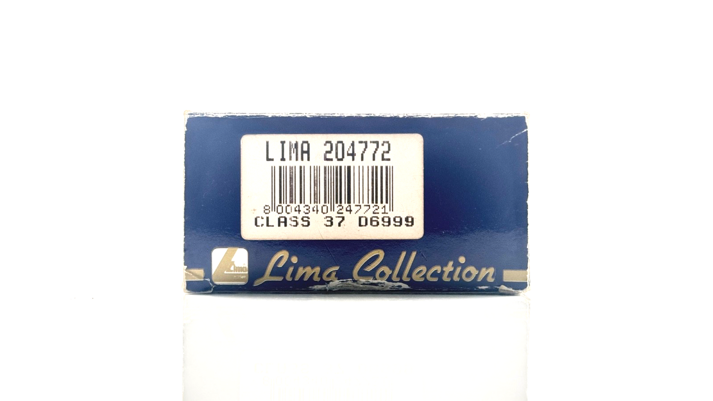 LIMA 00 GAUGE - 204772 - CLASS 37 DIESEL LOCOMOTIVE BR GREEN D6999 LTD ED BOXED