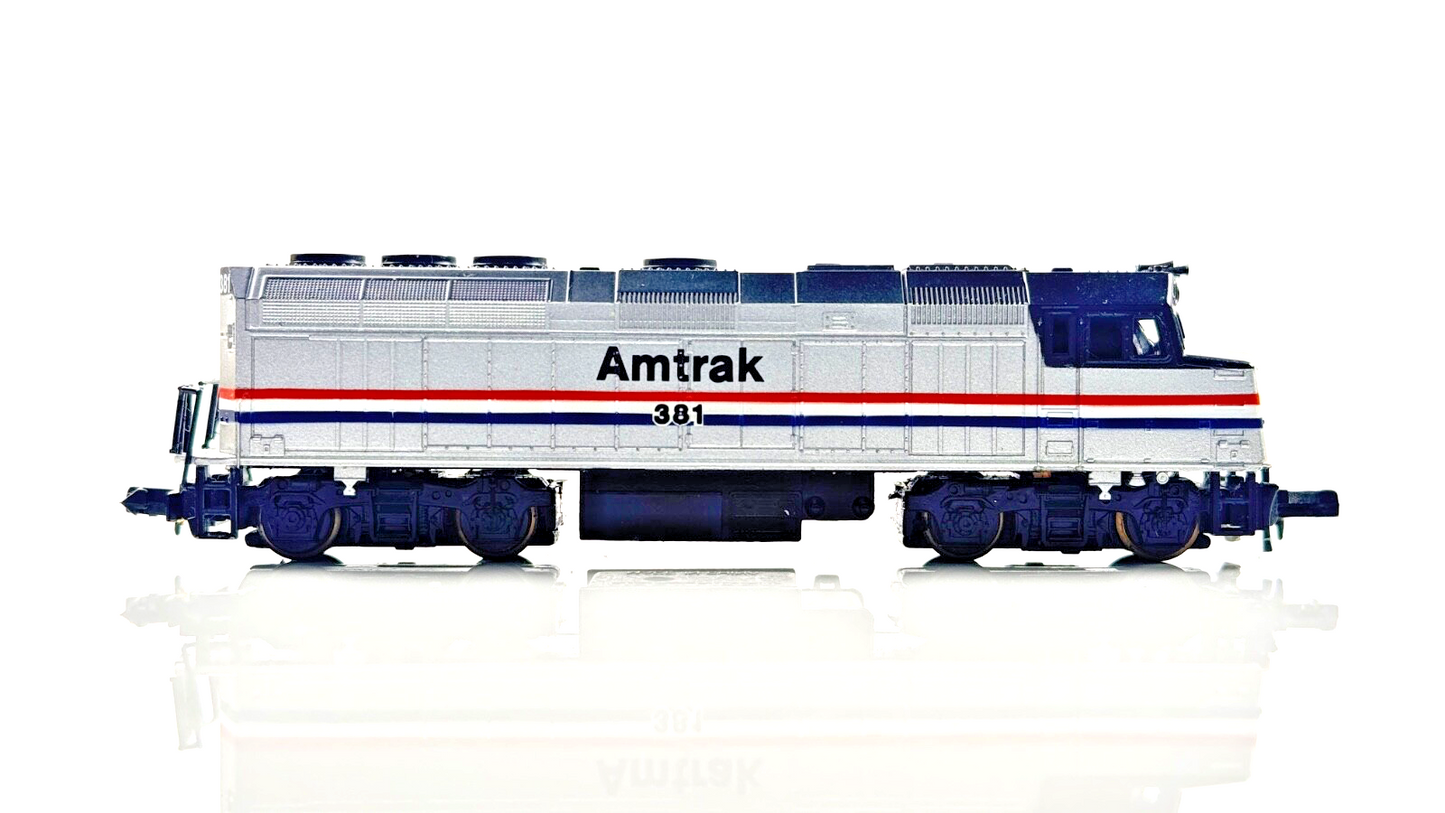 LIFE LIKE N GAUGE - AMTRAK F40 DIESEL LOCOMOTIVE 381 - UNBOXED
