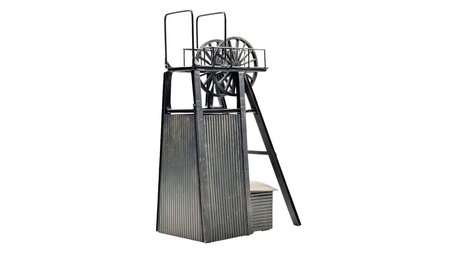 BACHMANN 00 GAUGE SCENECRAFT - 44-025 - HAMPTON HEATH COLLIERY PIT HEAD LIFT