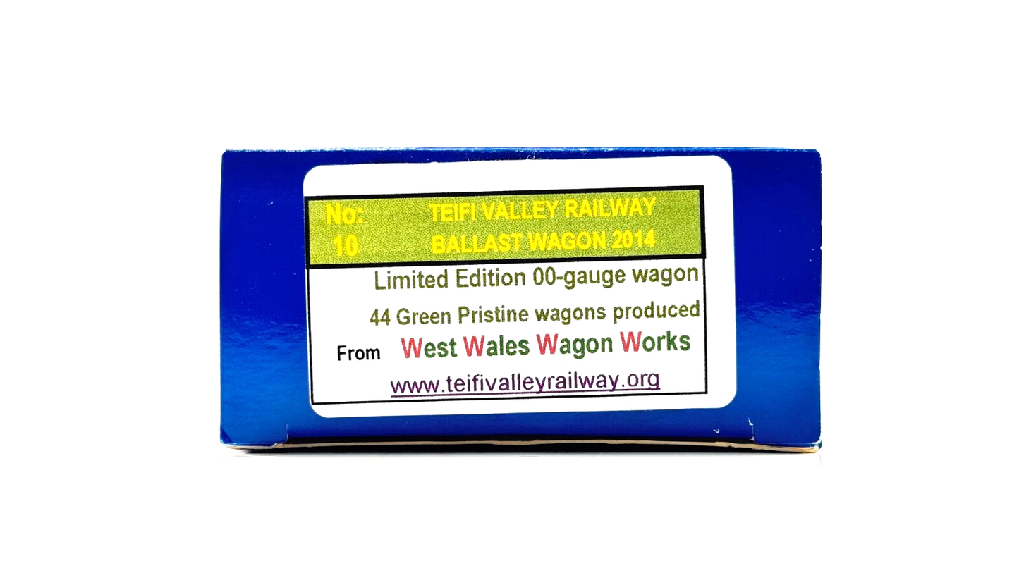 DAPOL 00 GAUGE - TEIFI VALLEY RAILWAY BALLAST WAGON PRISTINE (LIMITED EDITION)
