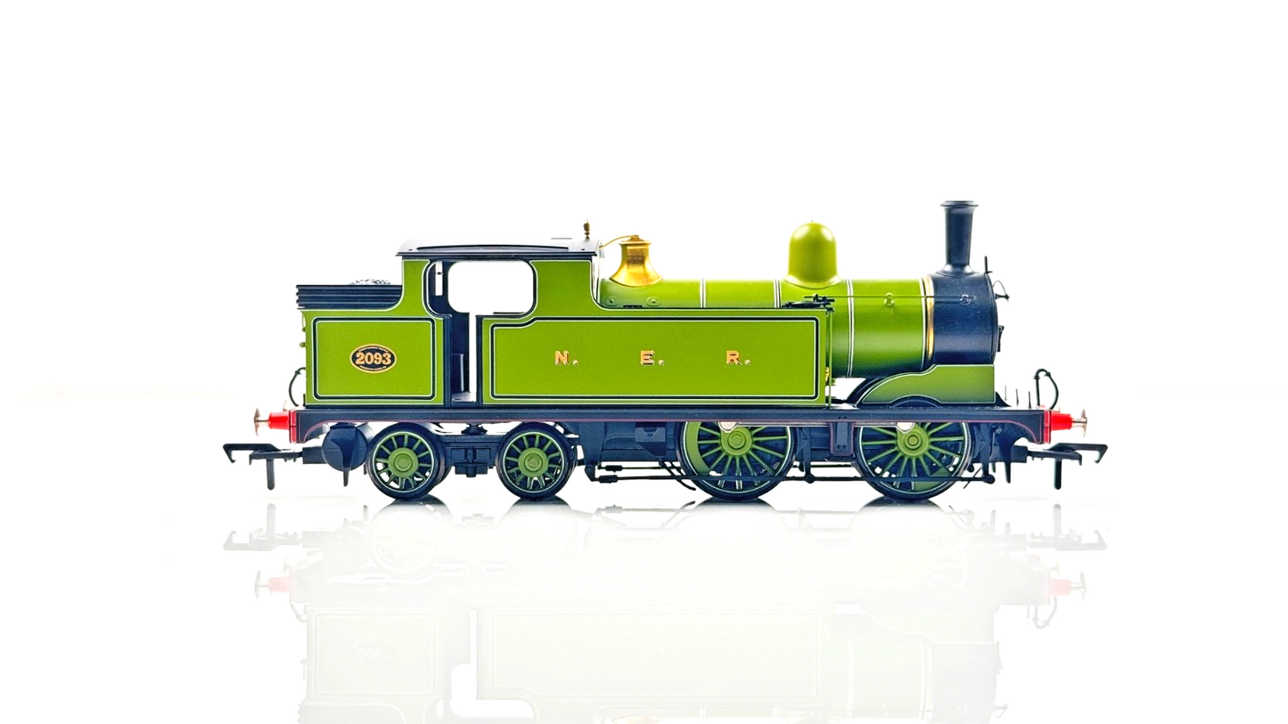 BACHMANN 00 GAUGE - 35-250Z - NER CLASS O TANK 2093 NER LINED GREEN (DCC READY)