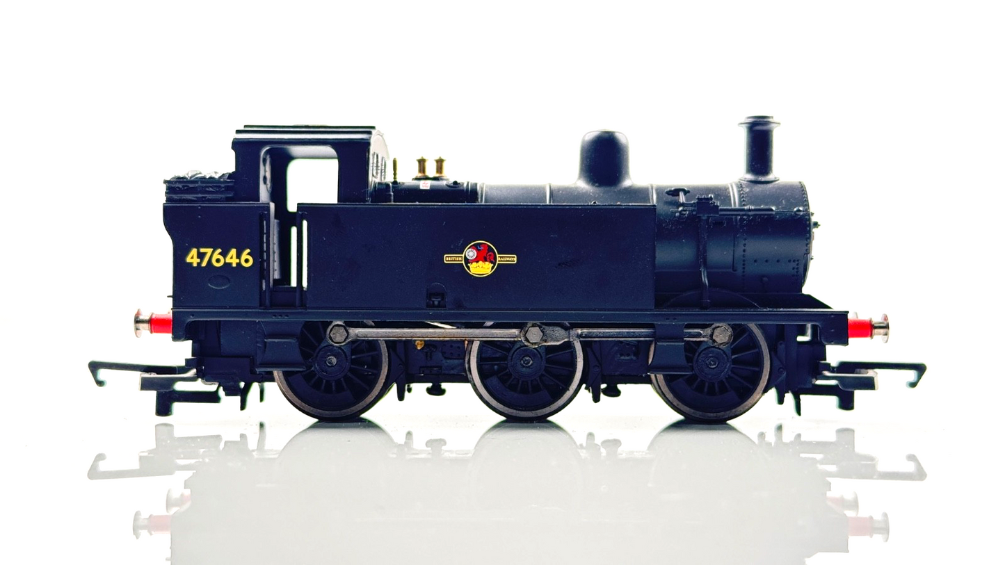 HORNBY 00 GAUGE - R1075 - BR BLACK 0-6-0 CLASS 3F JINTY 47646 DCC SPARES REPAIR