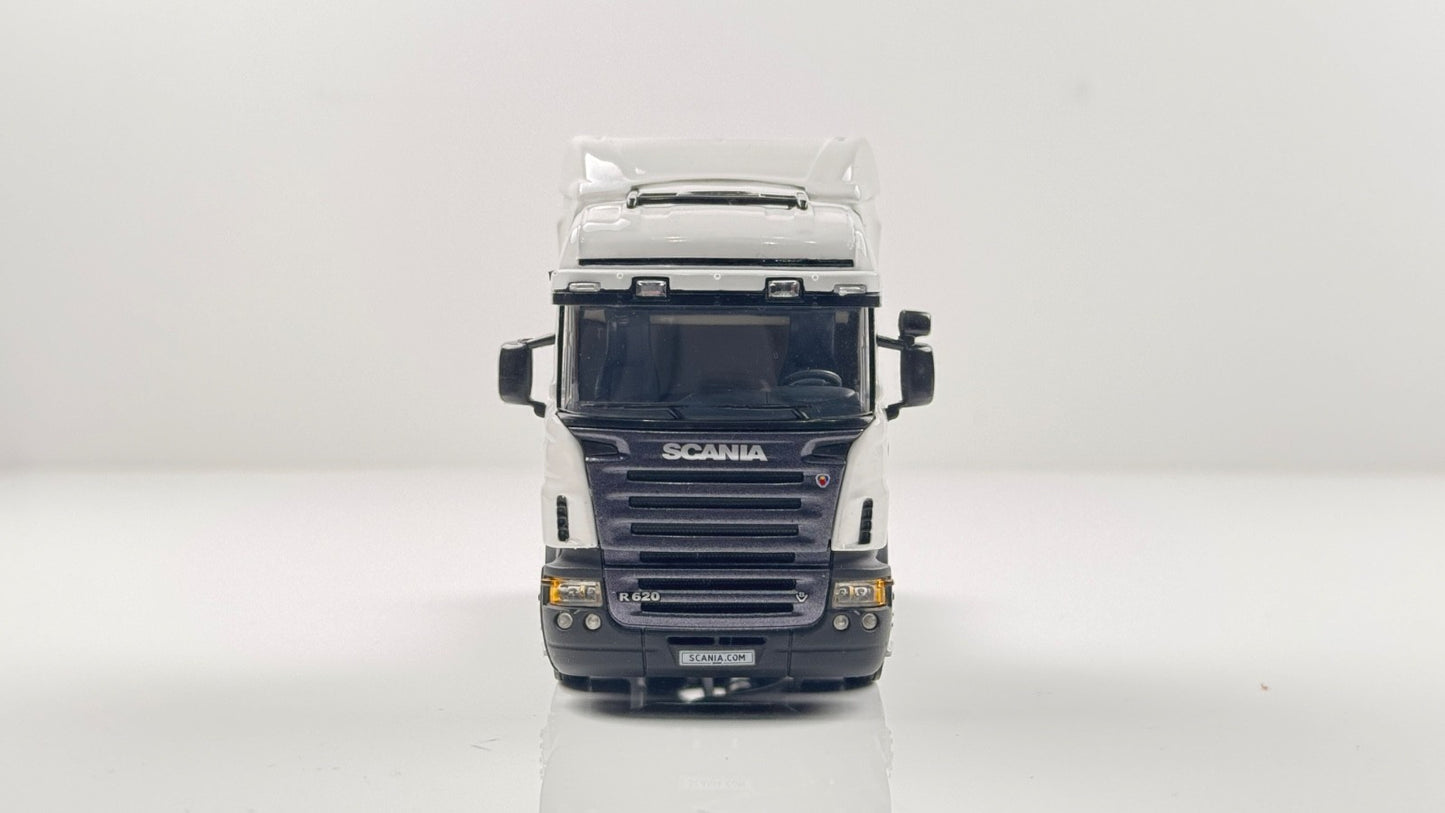 WSI 1/50 SCALE - SCANIA R620 4X2 WHITE TRACTOR UNIT - WRONG BOX