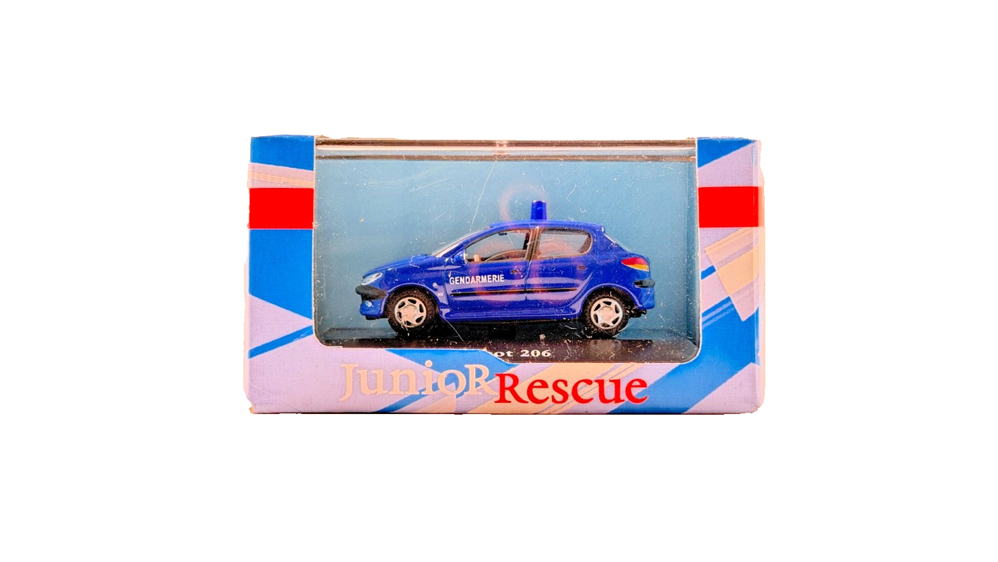 CARARAMA 1/72 SCALE - PEUGEOT 206 GENDARMERIE FRENCH POLICE CAR - BOXED