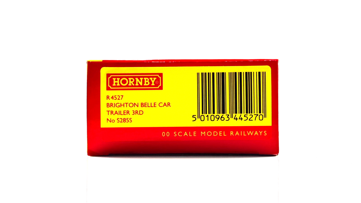 HORNBY 00 GAUGE - R4527 - BRIGHTON BELLE CAR TRAILER 3RD COACH BLUE NO.S285S