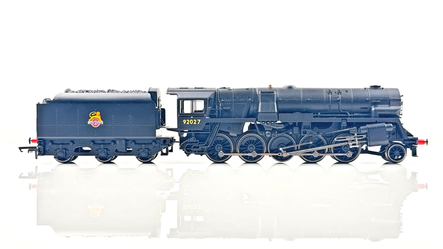HORNBY 00 GAUGE - R3273 - BR BLACK (EARLY) CLASS 9F CROSTI BOILER 92027 BOXED