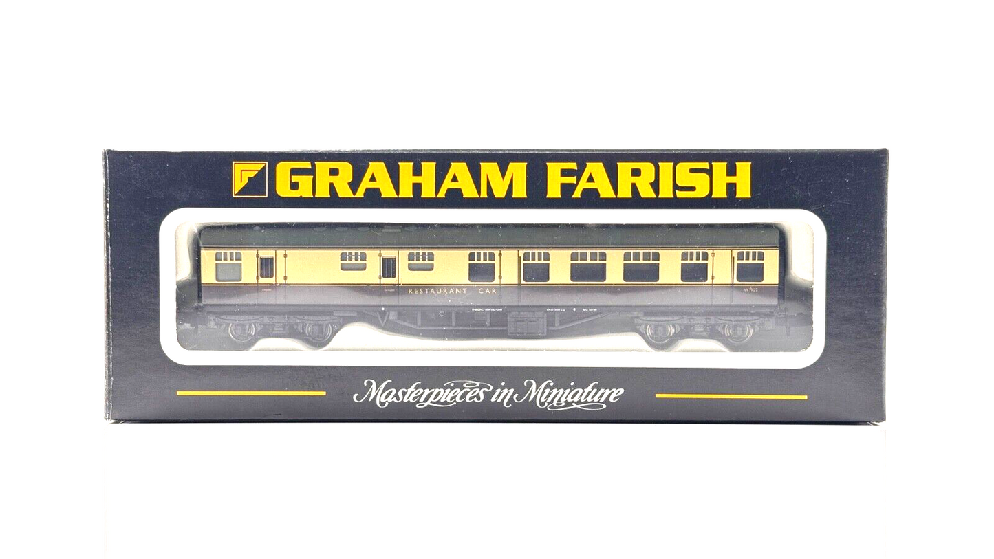 GRAHAM FARISH N GAUGE - 374-117 - MK1 RESTAURANT CAR CHOCOLATE CREAM - BOXED