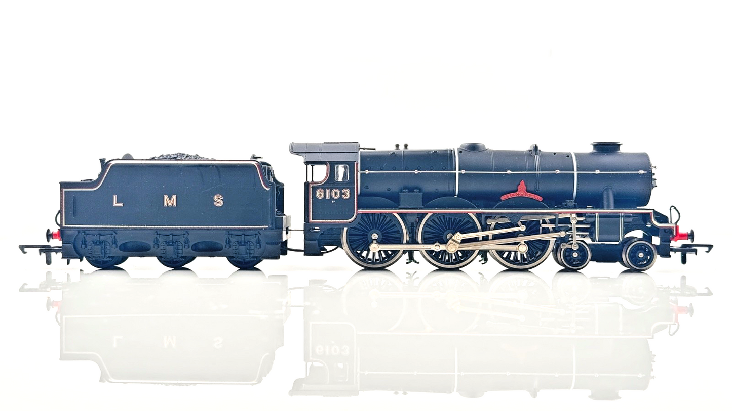 AIRFIX 00 GAUGE - 54120 - LMS BLACK 4-6-0 ROYAL SCOTS FUSILIER 6103 - BOXED