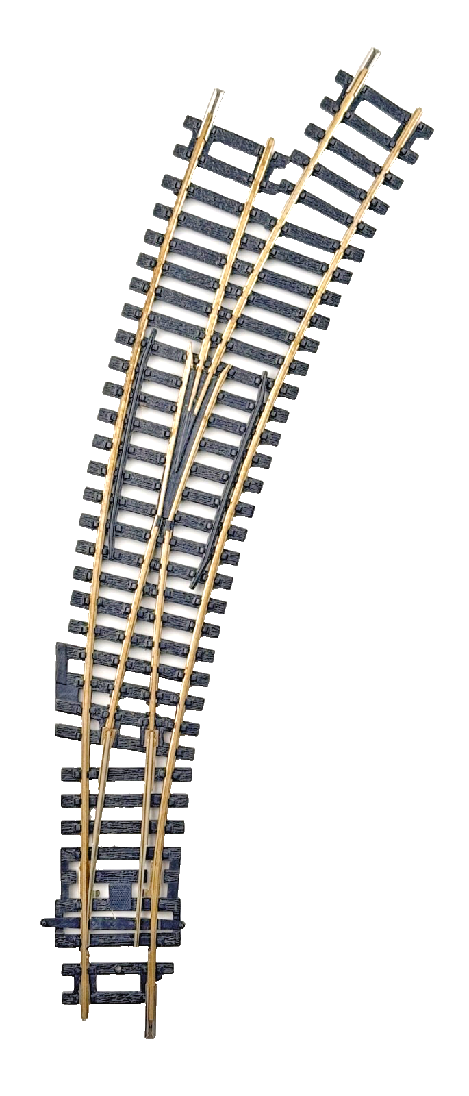 HORNBY 00 GAUGE - R8075 - RIGHT HAND CURVED TURNOUT POINTS X 1 - UNBOXED NQP