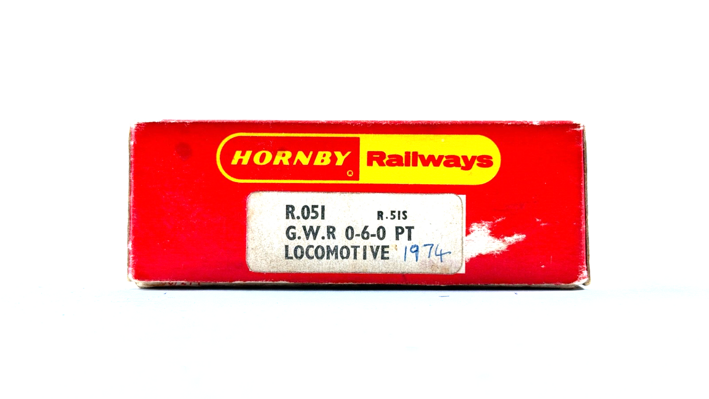 HORNBY 00 GAUGE - R051 - GWR GREAT WESTERN 0-6-0 PANNIER TANK LOCOMOTIVE BOXED