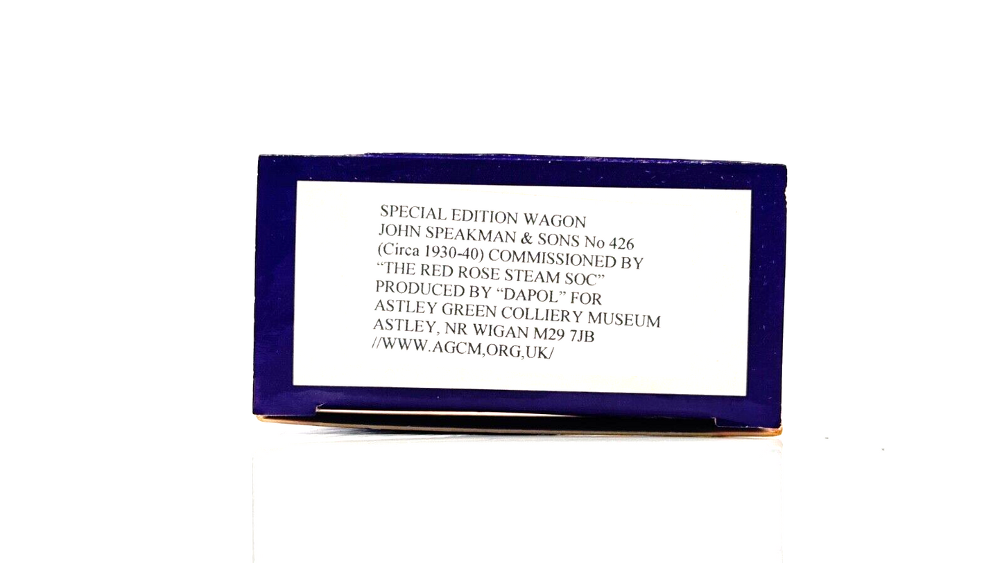 DAPOL 00 GAUGE - JOHN SPEAKMAN & SONS LEIGH BEDFORD WAGON 426 (LIMITED EDITION)