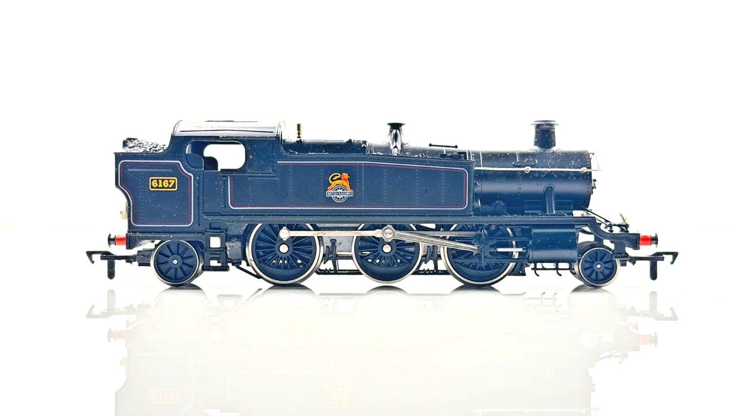 AIRFIX 00 GAUGE - 54151-4 - PRAIRIE TANK LOCOMOTIVE 2-6-2 BR BLACK 6167 - BOXED