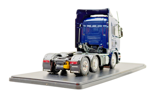 TEKNO 1/50 SCALE - 1599744 - SCANIA R440 STREAMLINE BLUE 6X2 TRACTOR UNIT BOXED