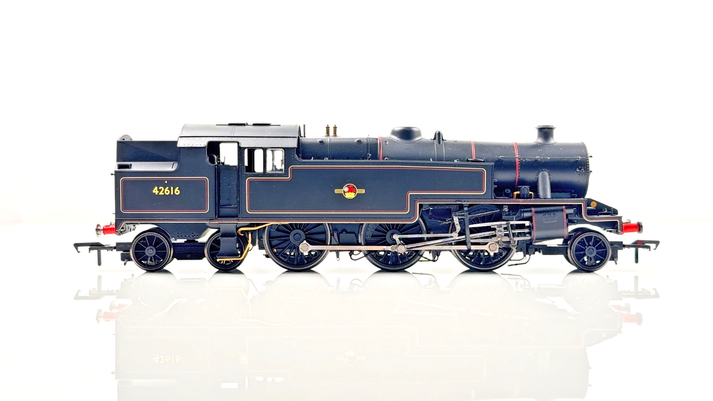 HORNBY 00 GAUGE - R2732 BR BLACK 2-6-4 STANIER CLASS 4P LOCOMOTIVE 42616 UNBOXED