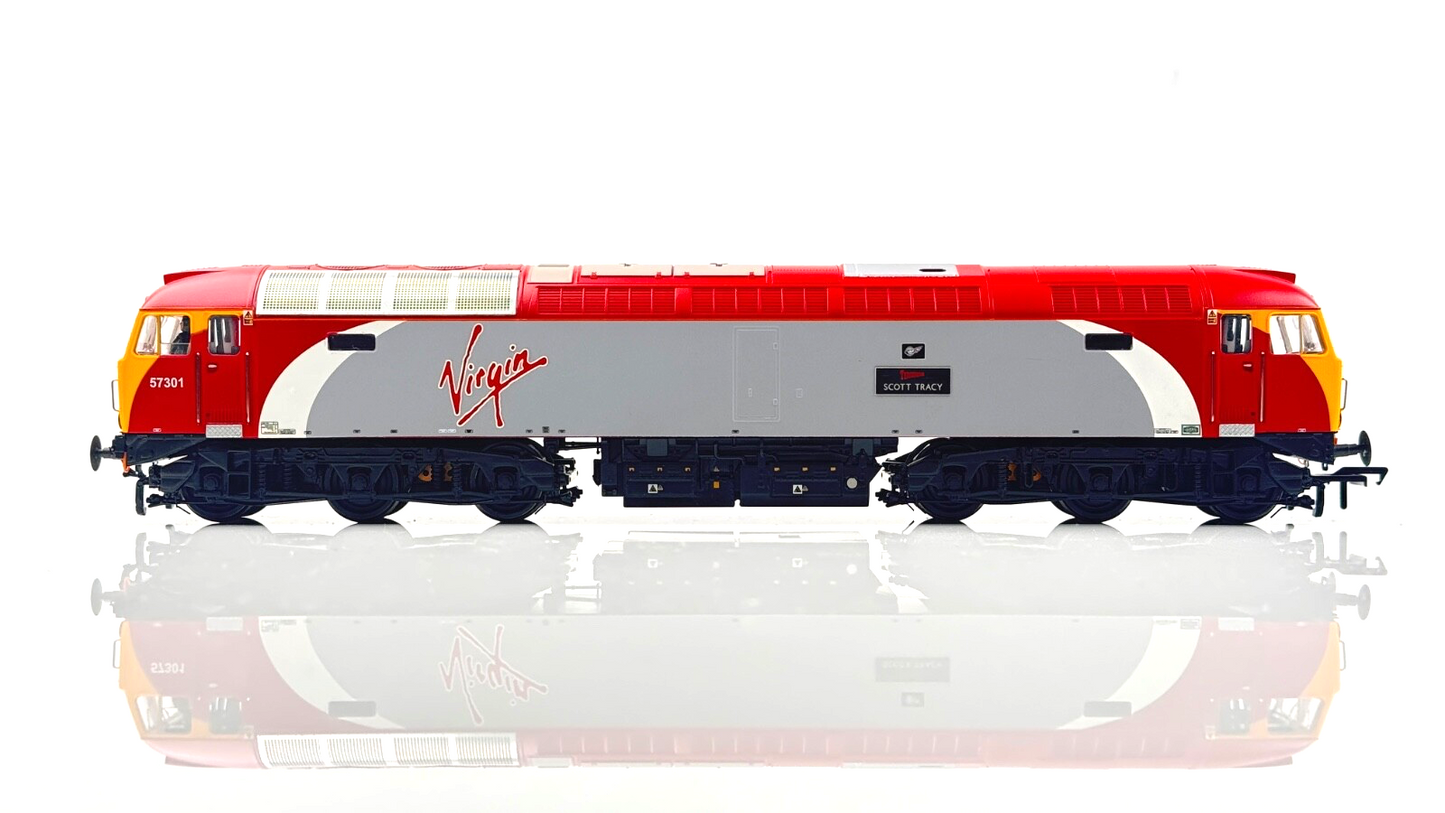 BACHMANN 00 GAUGE - 32-751 - CLASS 57/0 DIESEL 57301 VIRGIN TRAINS 'SCOTT TRACY'
