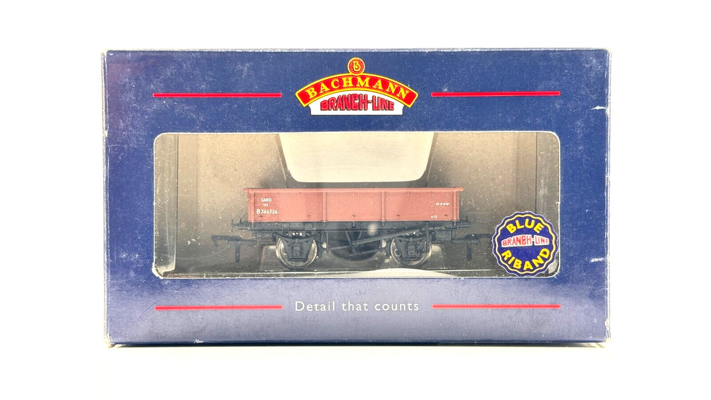 BACHMANN 00 GAUGE - 37-350A - 13 TON STEEL SAND TIPPLER WAGON BAUXITE - BOXED