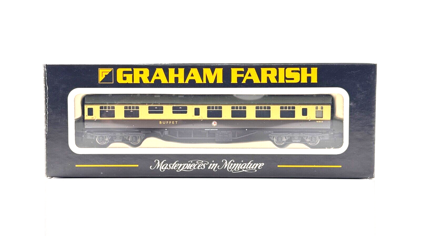 GRAHAM FARISH N GAUGE - 374-101B - MK1 RMB MINI BUFFET CHOCOLATE CREAM - BOXED
