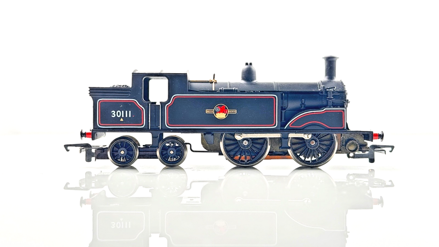 HORNBY 00 GAUGE - R862 - BR BLACK 0-4-4T CLASS M7 LOCOMOTIVE 30111 - BOXED