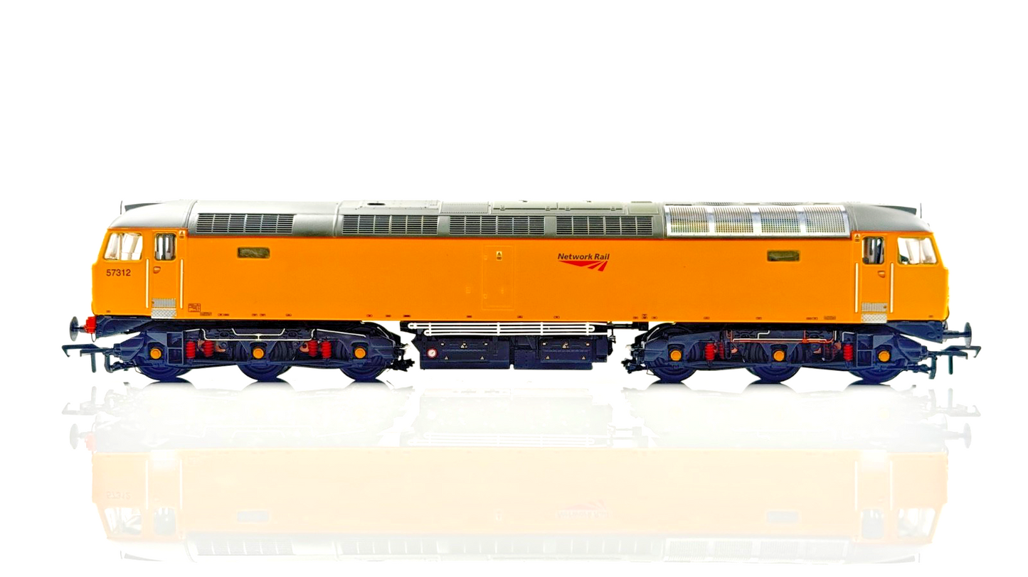 BACHMANN 00 GAUGE - 32-761 - CLASS 57 DIESEL 57312 NETWORK RAIL DCC FITTED BOXED