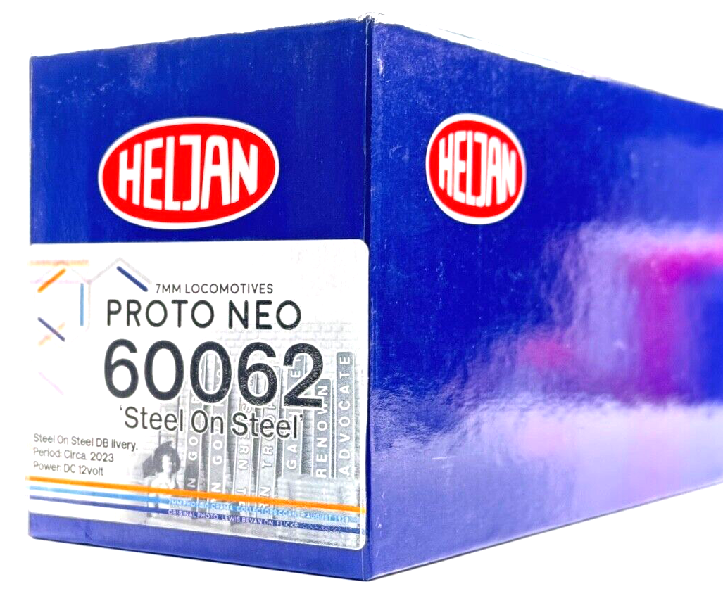 HELJAN O GAUGE - CLASS 60 DIESEL 60062 DB STEEL ON STEEL 'SONIA' (PROTO NEO)