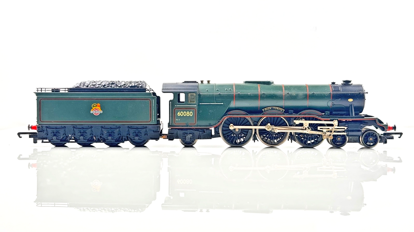 HORNBY 00 GAUGE - R295 - BR GREEN 4-6-2 CLASS A3 'DICK TURPIN' 60080 - UNBOXED