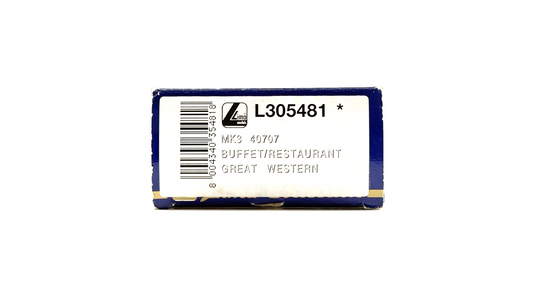 LIMA 00 GAUGE - L305481 - FIRST GREAT WESTERN FAG PACKET LIVERY MK3 BUFFET 40707