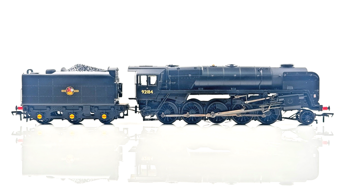 BACHMANN 00 GAUGE - 32-859B - BR STANDARD CLASS 9F 92184 BR BLACK (LATE CREST)