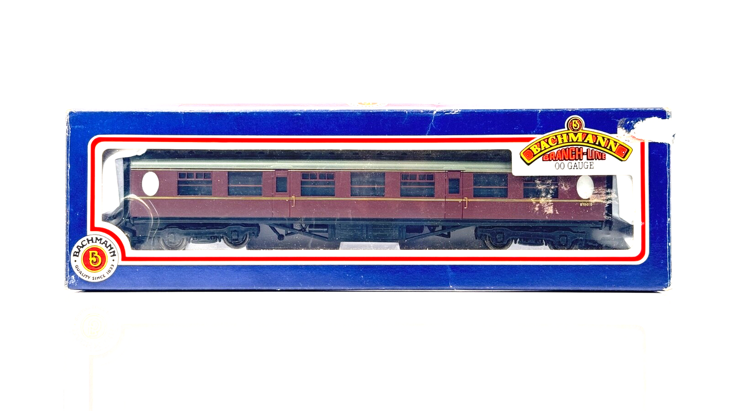 BACHMANN 00 GAUGE - 34-401 - 59' 6 THOMPSON COMPOSITE COACH BR MAROON - BOXED