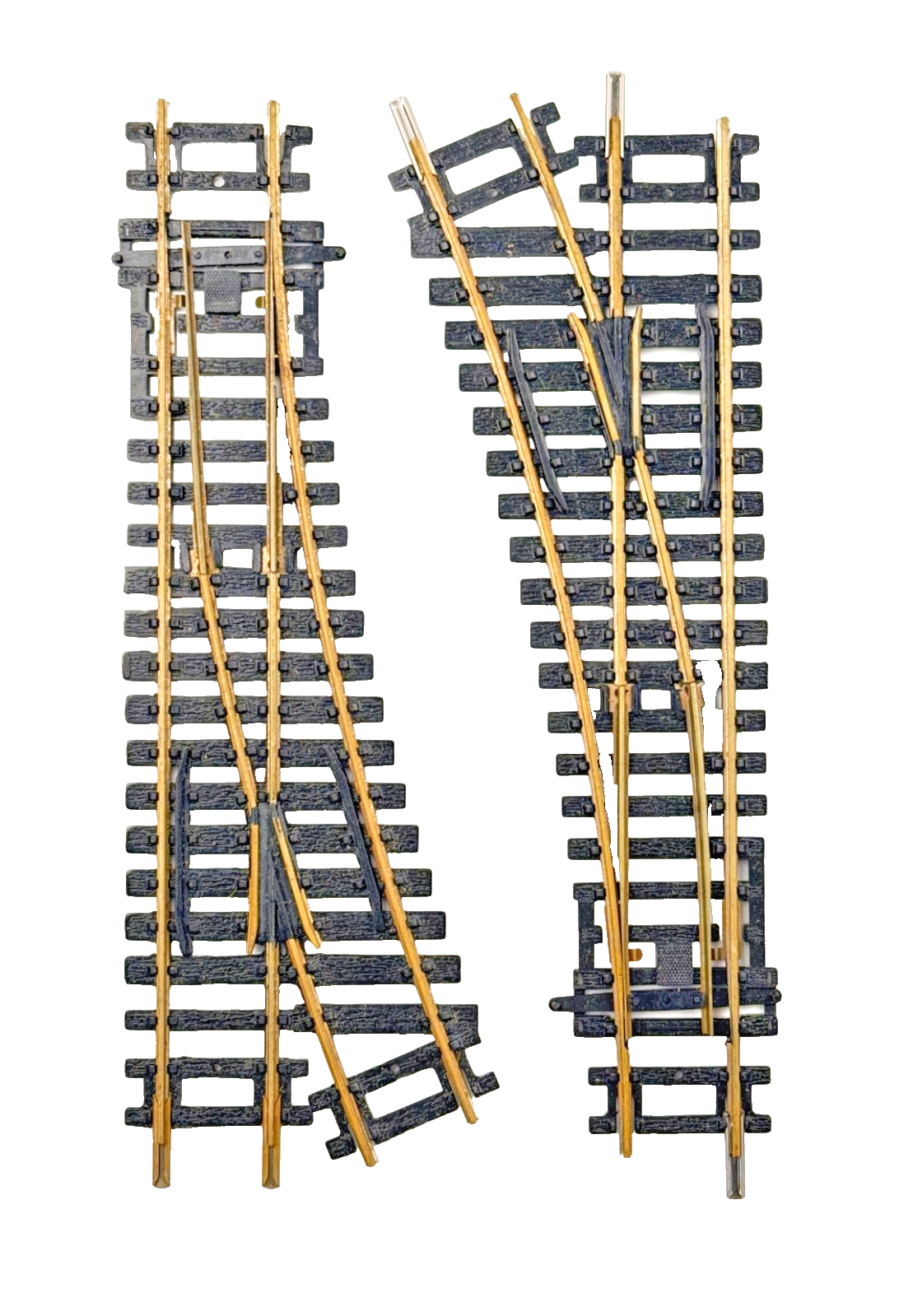 HORNBY 00 GAUGE - R8072 - LEFT HAND TURNOUT POINTS X 2 - UNBOXED