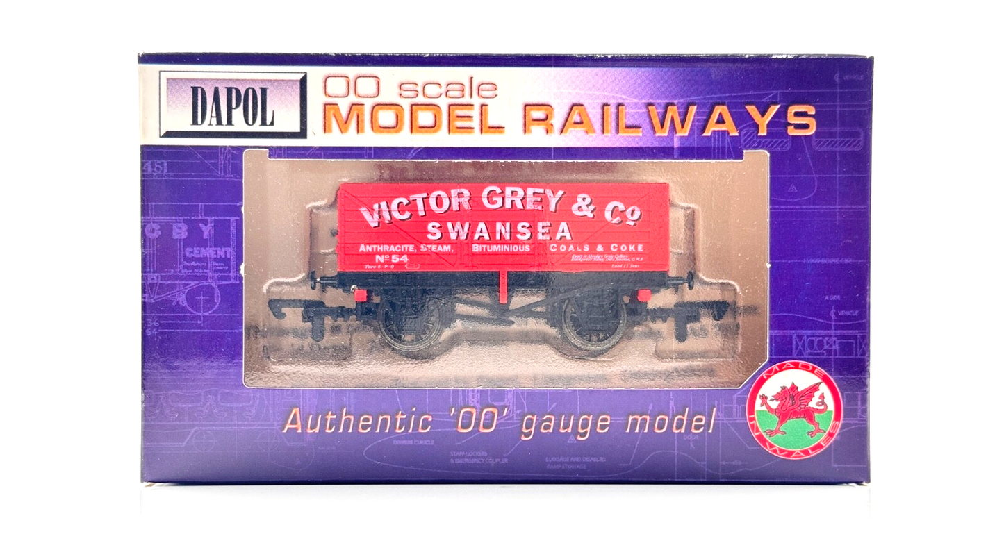 DAPOL 00 GAUGE - VICTOR GREY & CO SWANSEA ANTHRACITE STEAM 54 (LIMITED EDITION)