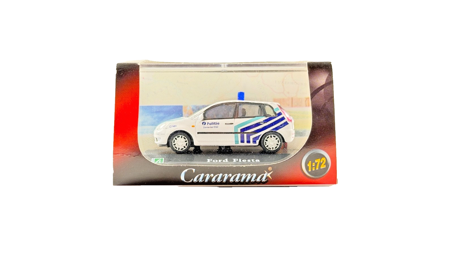 CARARAMA 1/72 SCALE - FORD FIESTA POLITIE POLICE CAR - BOXED