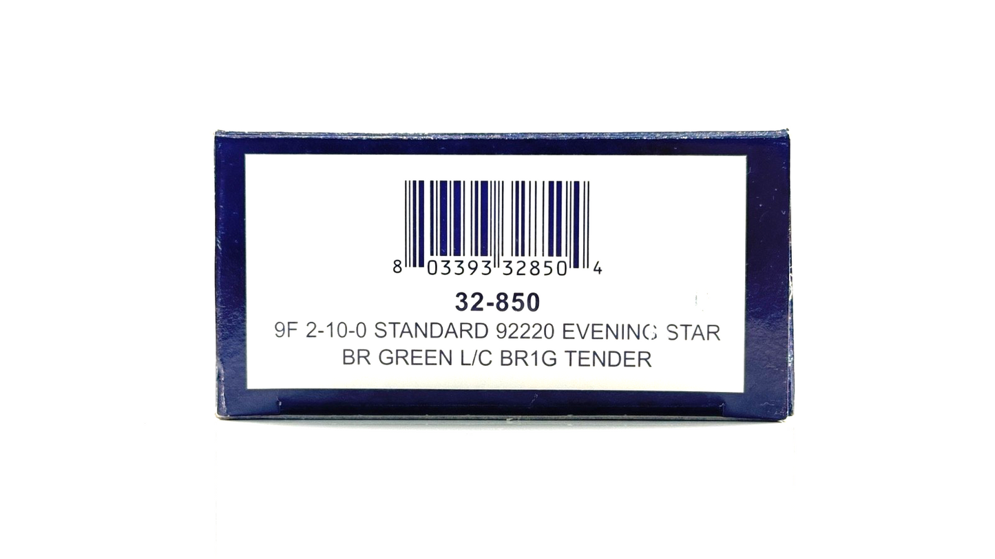 BACHMANN 00 GAUGE - 32-850 - 9F 2-10-0 STANDARD 92220 EVENING STAR BR GREEN BR1G