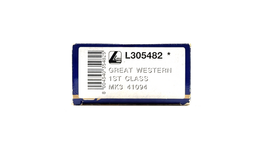 LIMA 00 GAUGE - L305482 - FIRST GREAT WESTERN FAG PACKET LIVERY MK3 41094 'G'