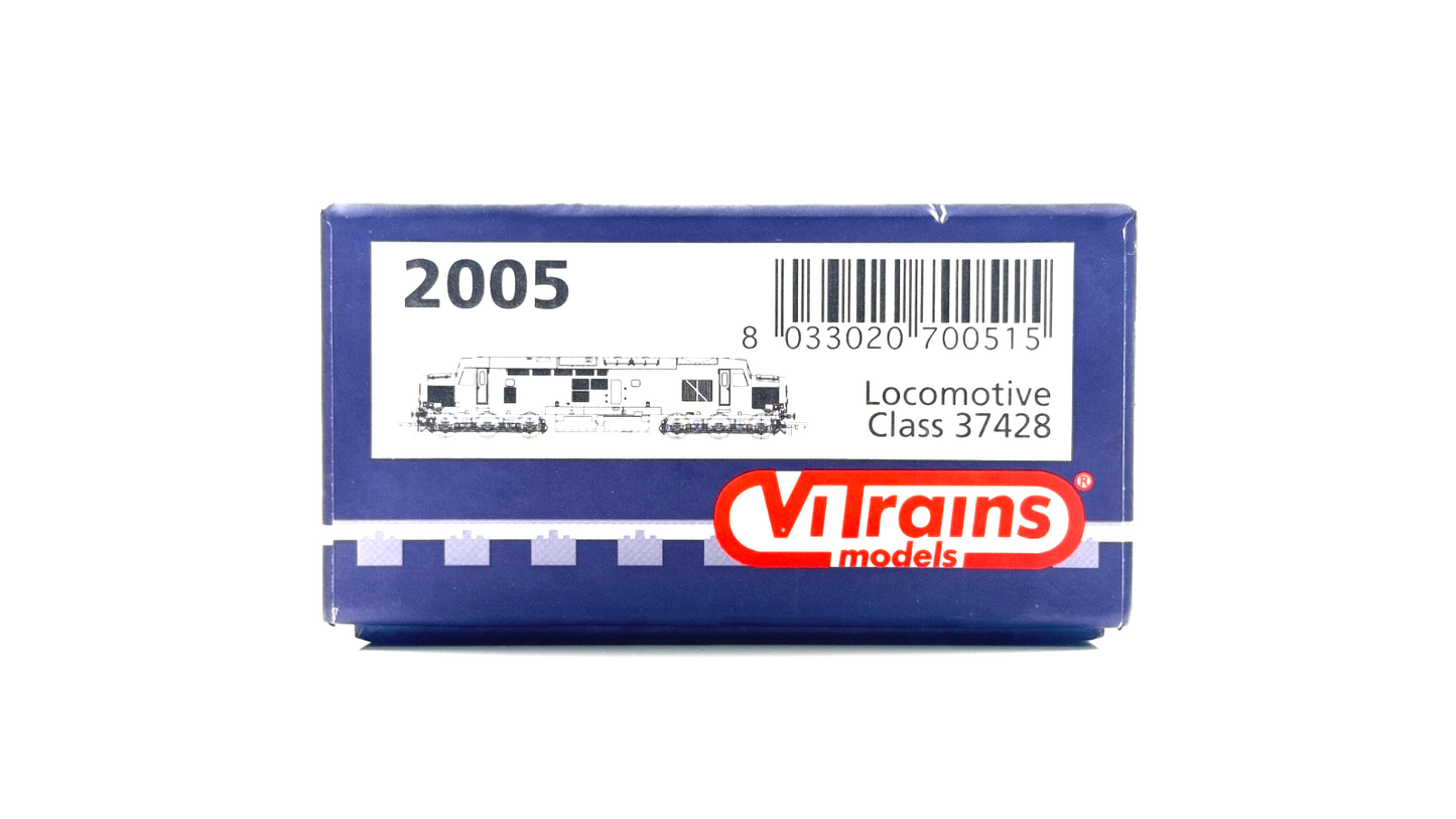 VITRAINS 00 GAUGE - V2005 - CLASS 37 LARGE LOGO 37428 DAVID LLOYD GEORGE BOXED