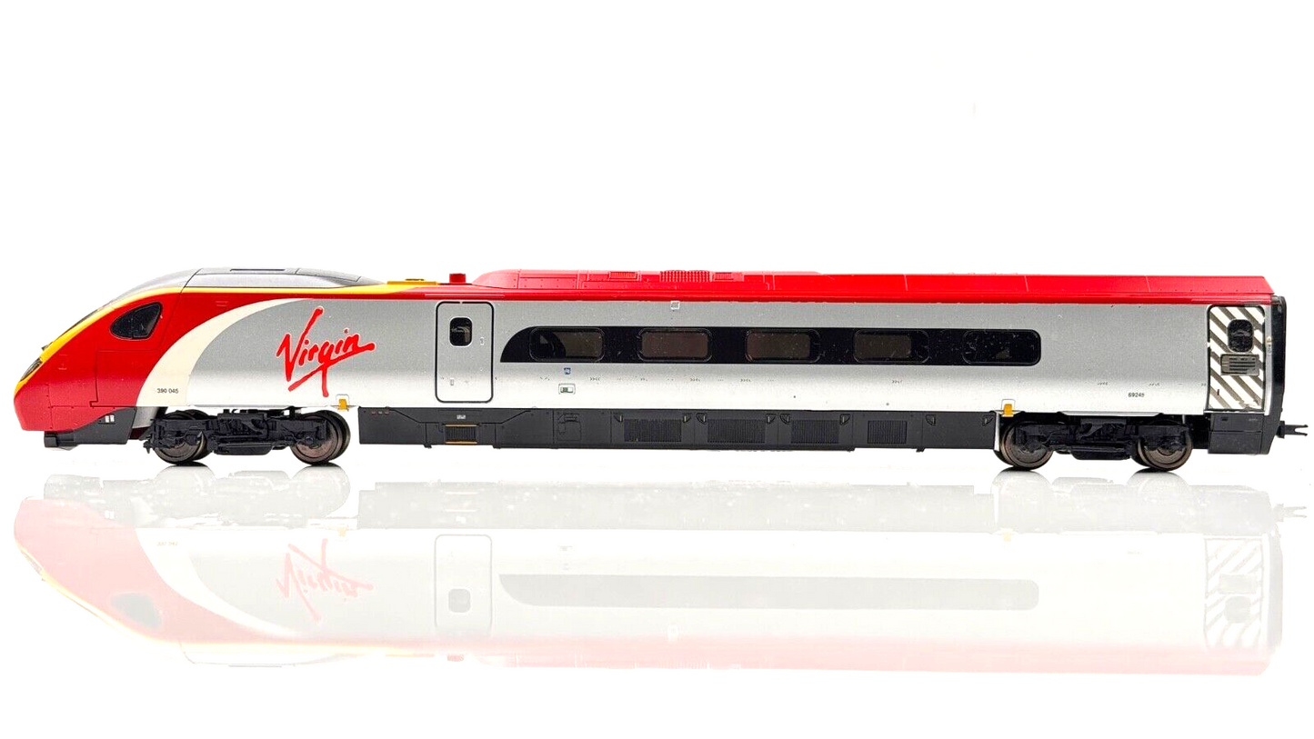 HORNBY 00 GAUGE - VIRGIN TRAINS PENDOLINO 4 CAR EMU DCC SOUND FITTED UNBOXED
