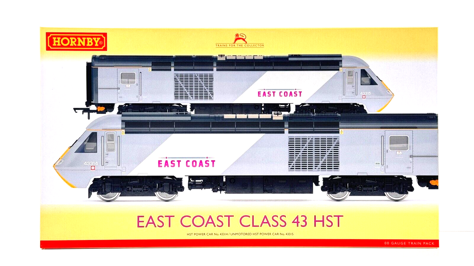 HORNBY 00 GAUGE R30099 CLASS 43 HST TWIN EAST COAST TRAINS NEW BOXED