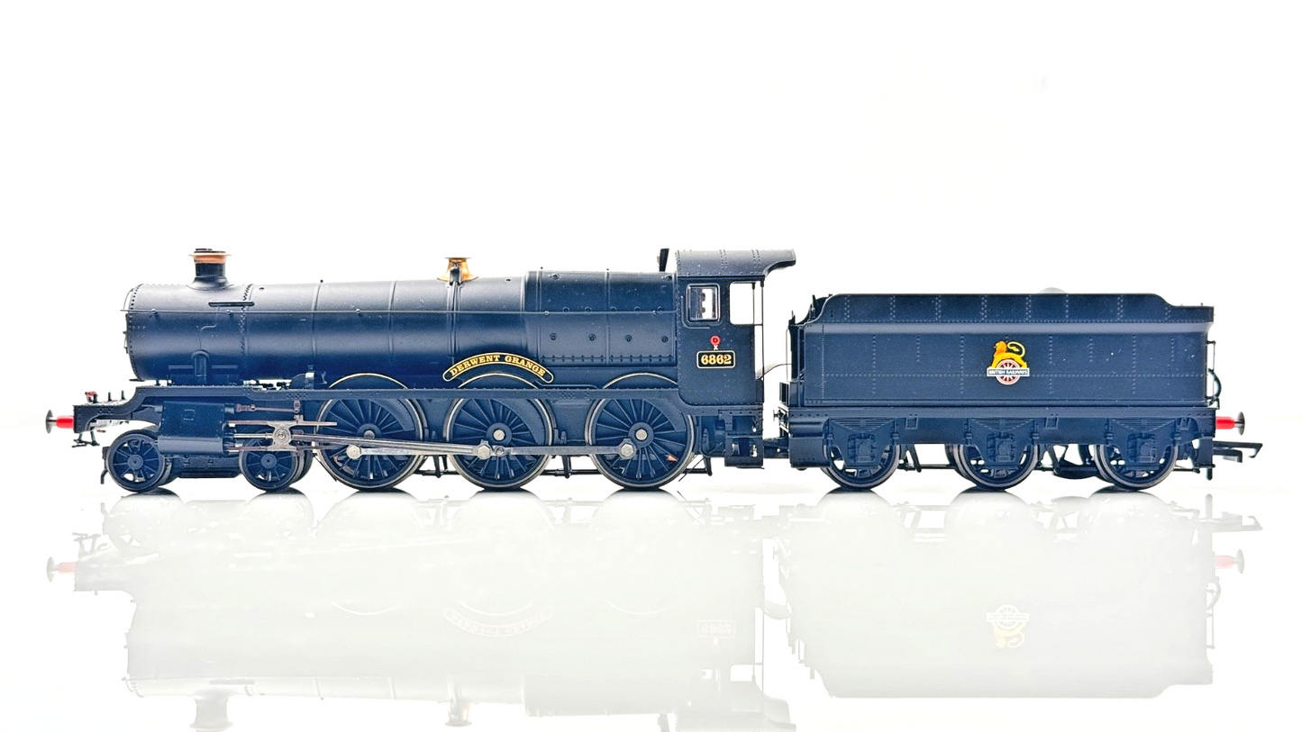 HORNBY 00 GAUGE - R2403 - BR BLACK (EARLY) 4-6-0 'DERWENT GRANGE' 6862 BOXED