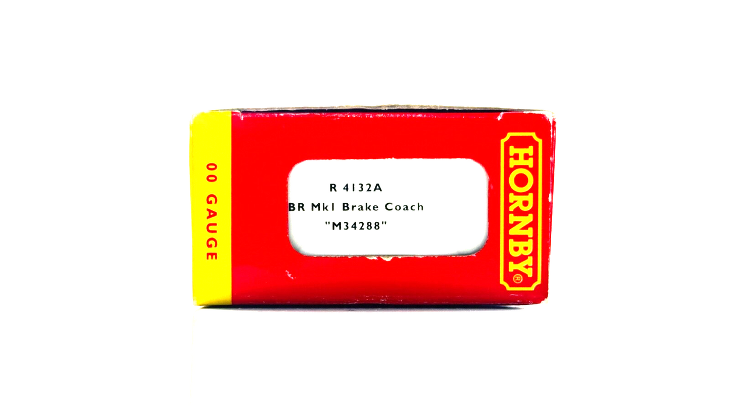 HORNBY 00 GAUGE - R4132A - BR MAROON MK1 BRAKE COACH M34288 - BOXED