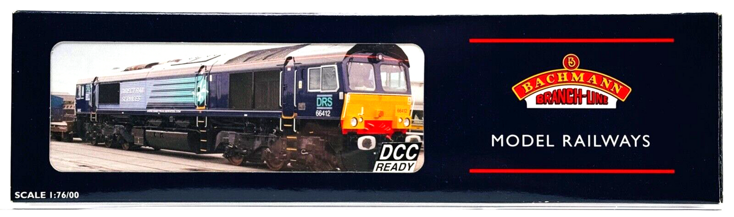 BACHMANN 00 GAUGE - 32-978 - CLASS 66 DIESEL 66725 GBRF FIRST SUNDERLAND AFC