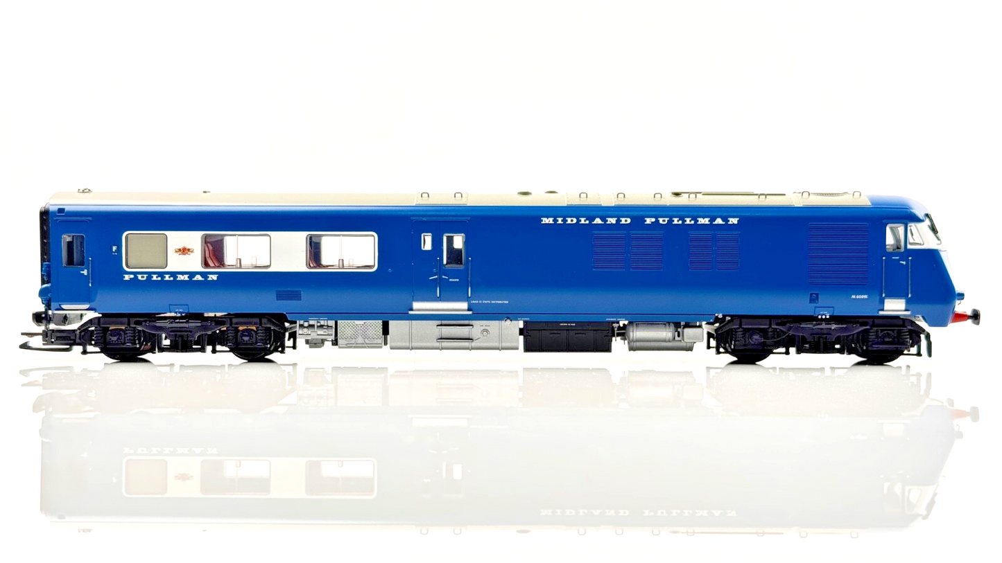 BACHMANN 00 GAUGE - 31-255DC - MIDLAND PULLMAN 6 CAR SET NANKING BLUE DCC FITTED