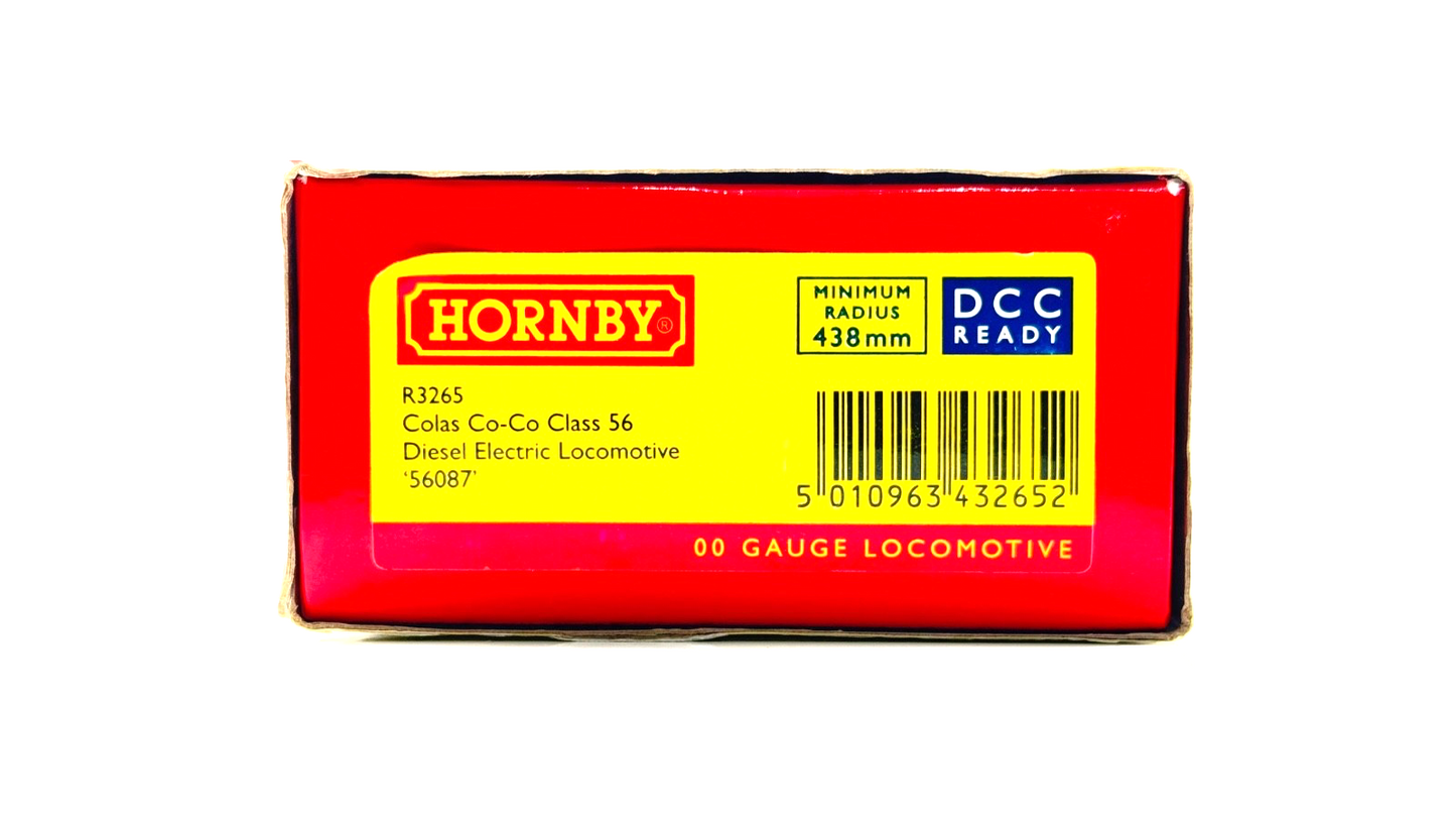 HORNBY 00 GAUGE - R3265 - CLASS 56 DIESEL 56087 COLAS RAIL FREIGHT WEATHERED