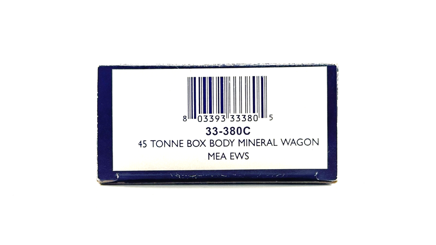 BACHMANN 00 GAUGE - 33-380C - 45 TONNE BOX BODY MINERAL WAGON MEA EWS - BOXED