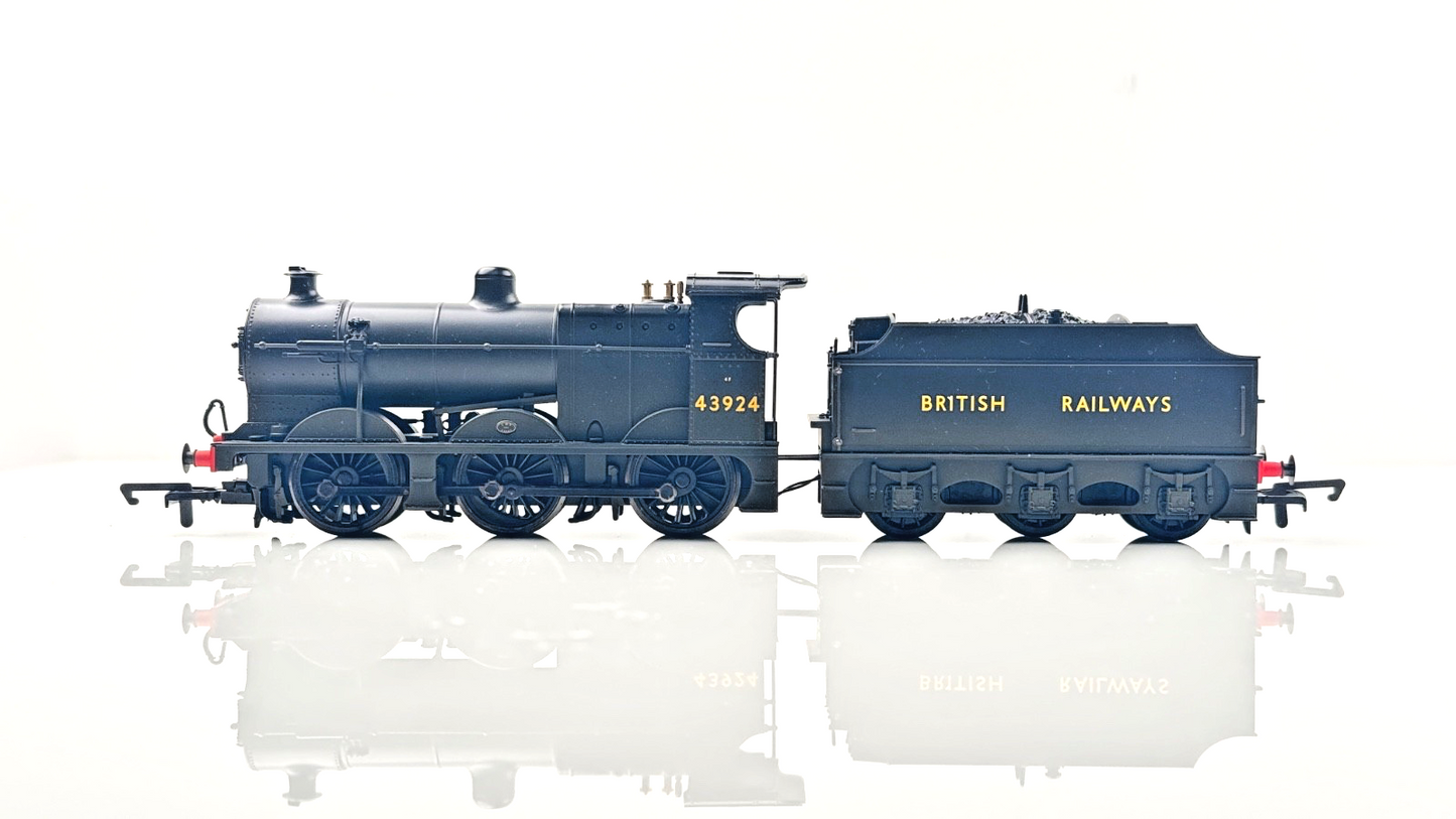 HORNBY 00 GAUGE - R2396 - BR BLACK FOWLER 0-6-0 CLASS 4F 43924 (W) - PART BOXED