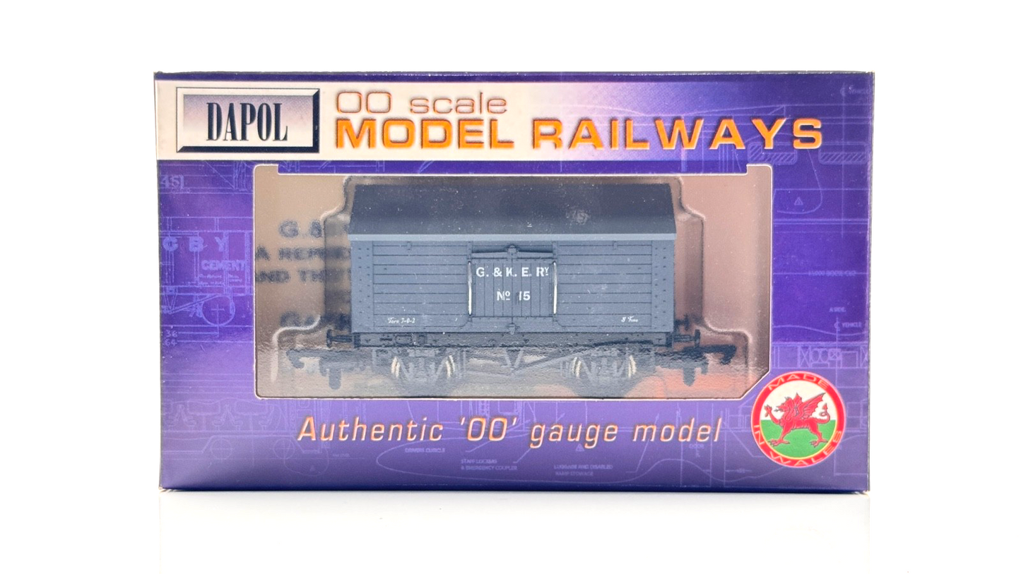 DAPOL 00 GAUGE - GARSTANG & KNOTT END RAILWAY WAGON NO.15 (LIMITED EDITION)