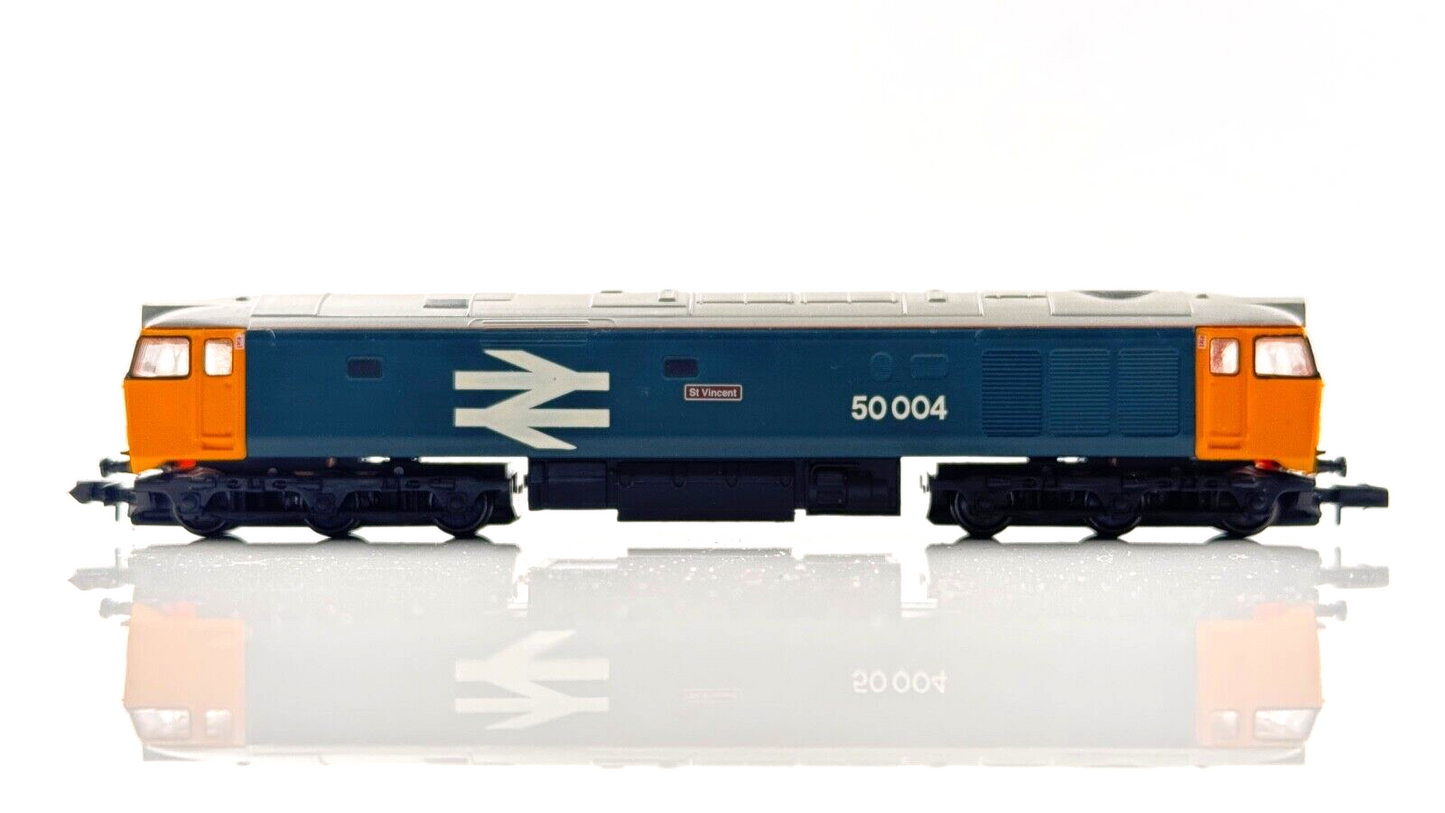 GRAHAM FARISH N GAUGE - 371-251 - CLASS 50 LARGE LOGO 50004 ST VINCENT BOXED