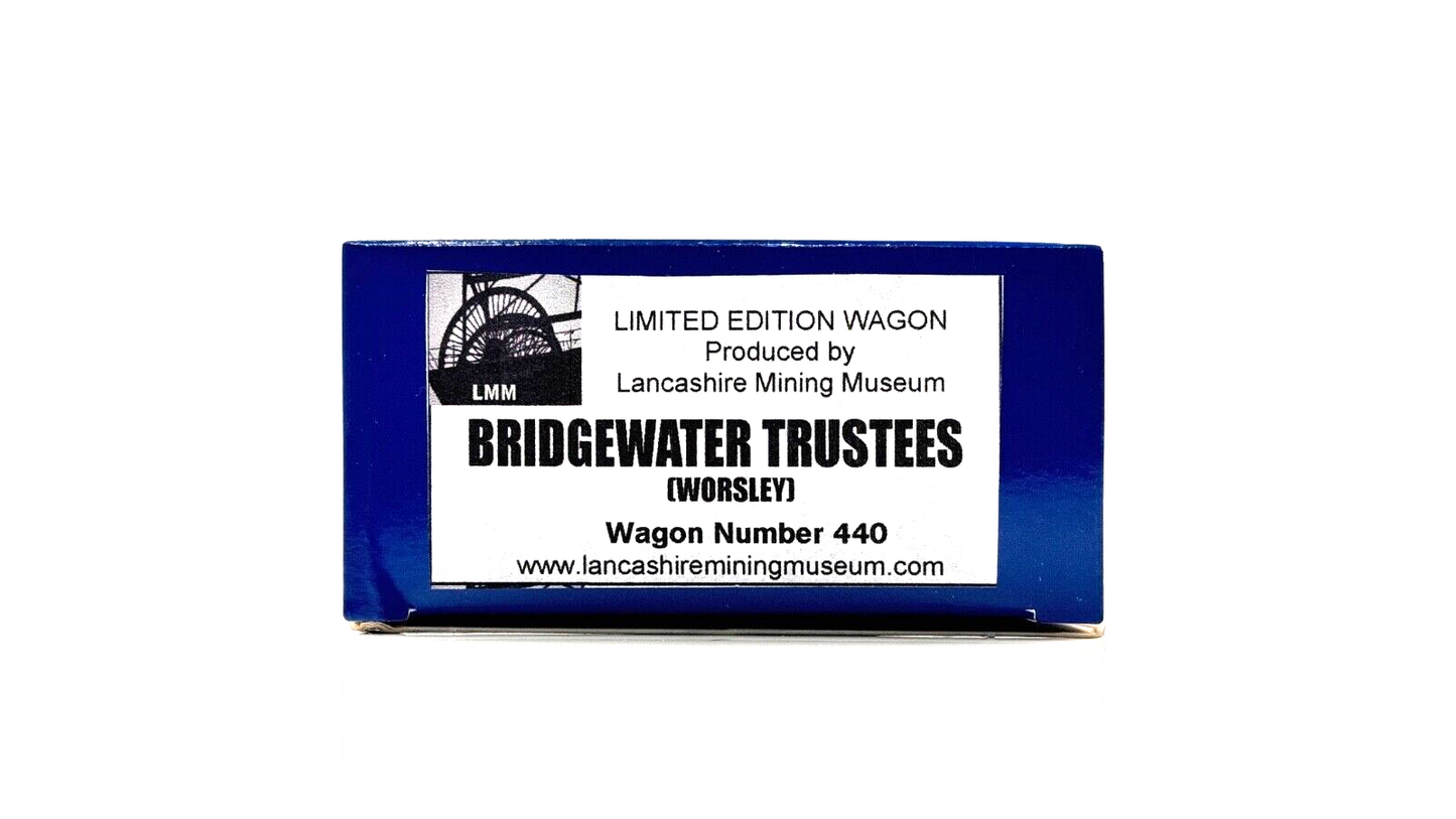 DAPOL 00 GAUGE - BRIDGEWATER TRUSTEES WORSLEY WAGON NO.440 (LIMITED EDITION)