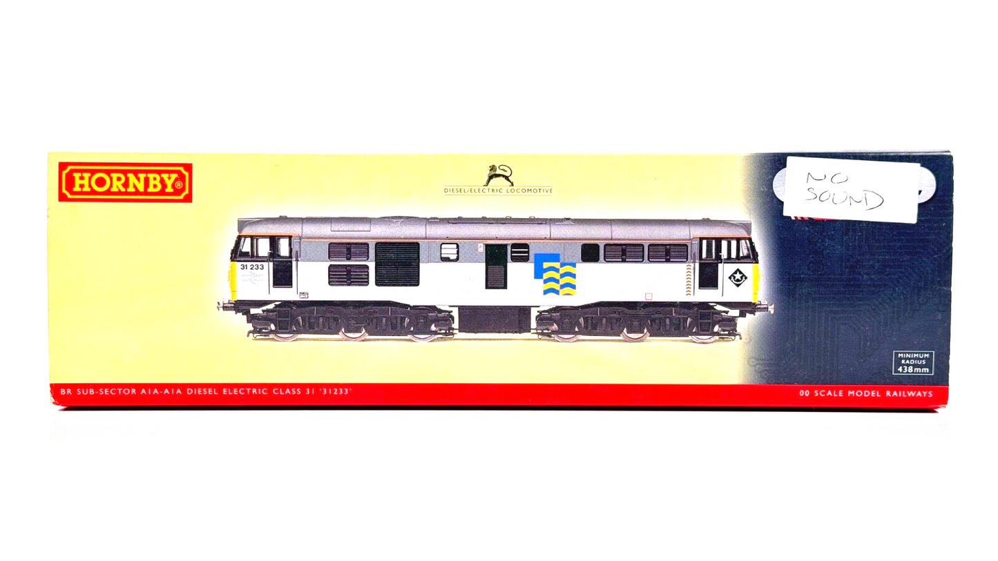 **BOX ONLY** HORNBY 00 GAUGE - R2803XS - CLASS 31233 RAILFREIGHT DIESEL 1
